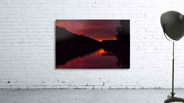 Crimson Sunset Wall Preview