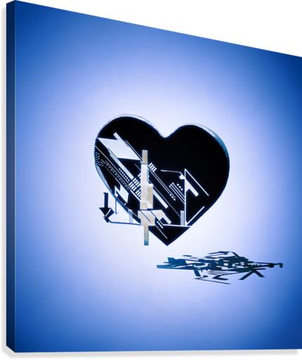 Westwood Heart Canvas Print