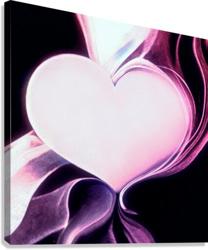 Romancing The Stone Heart Canvas Print