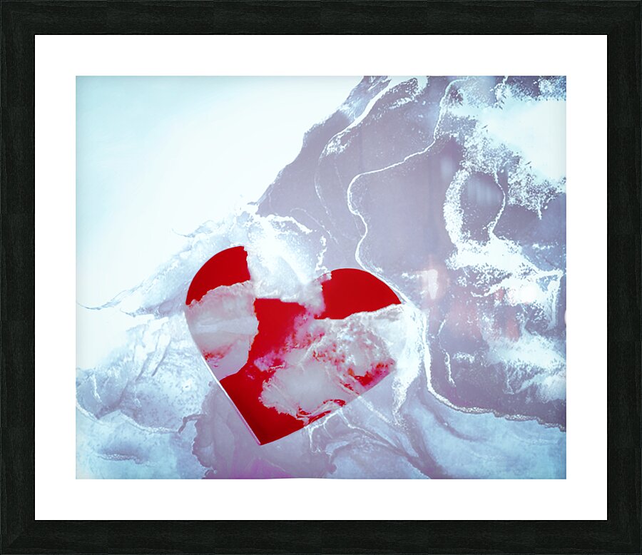 Swept Away Picture Frame Printing