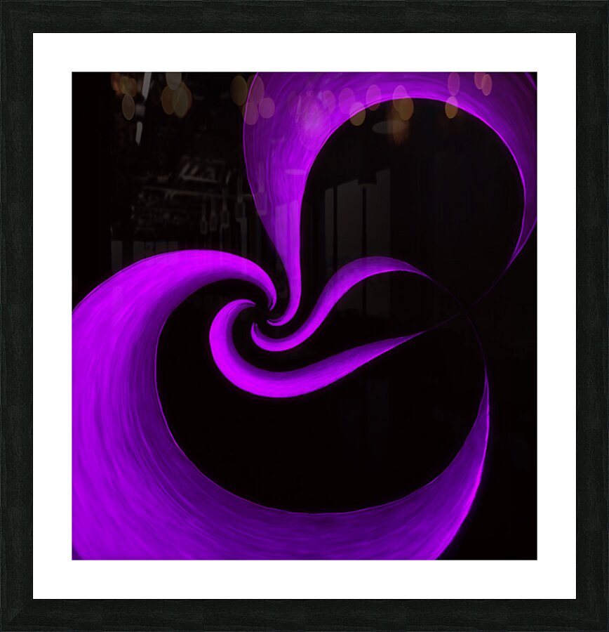 Zen Abstract Picture Frame Printing