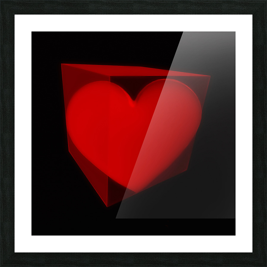 Heart Shaped Box Picture Frame Printing