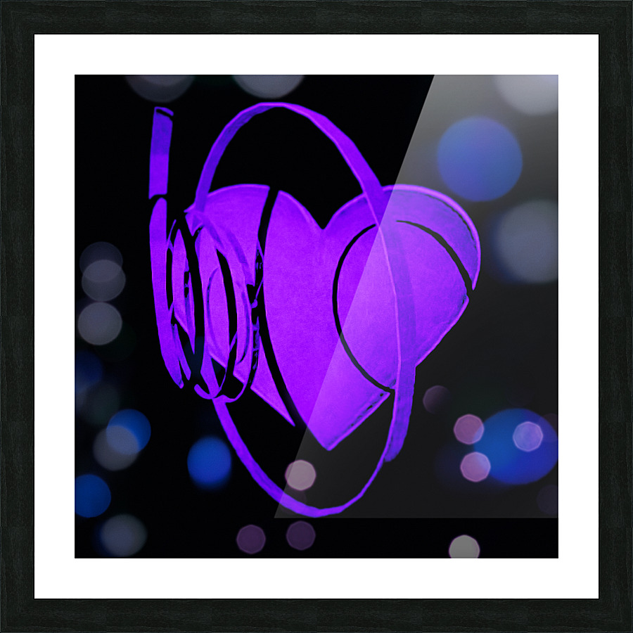 Adventurous Heart Picture Frame Printing