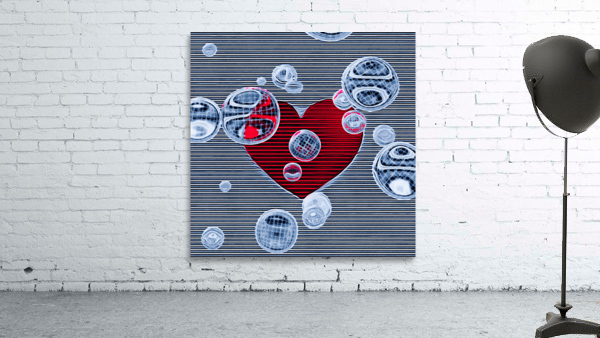 Mod Heart Wall Preview