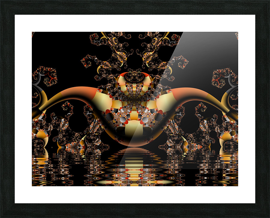 Genie Bottle Picture Frame print