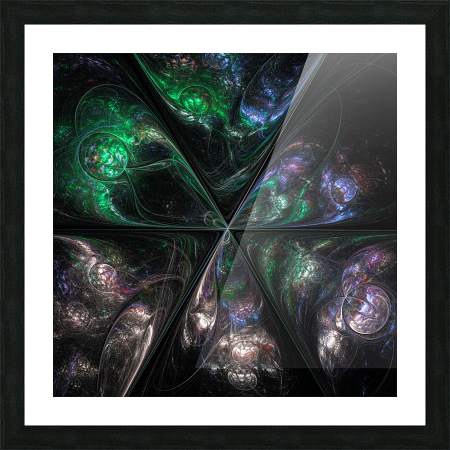 IFS Abstract Picture Frame print