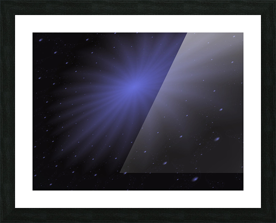 Creation Picture Frame print