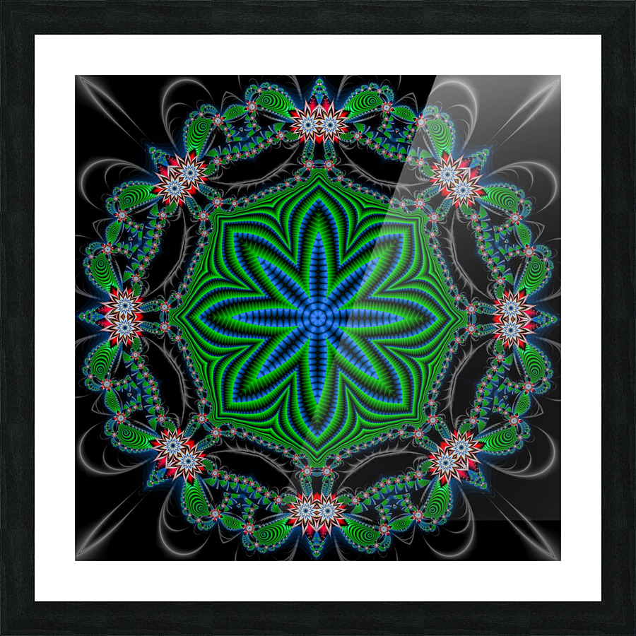 Trampoline Picture Frame print
