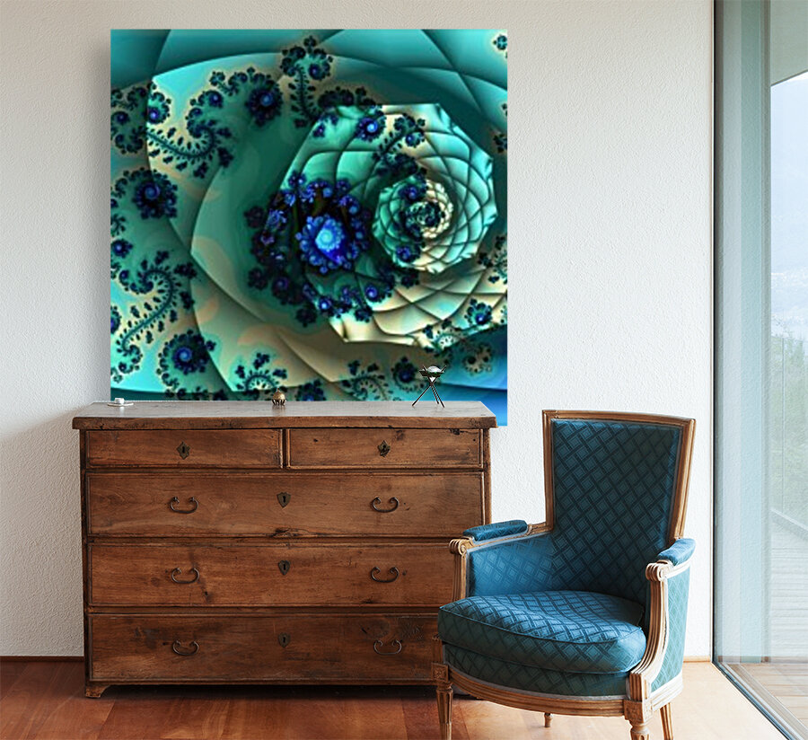 Fractal Flower  Reproduction