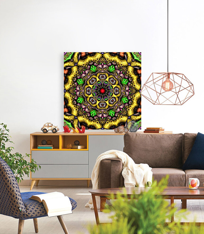 Monkey Mandala Reproduction