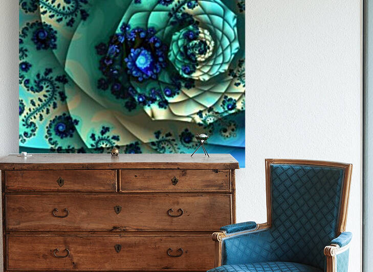 Fractal Flower  Reproduction