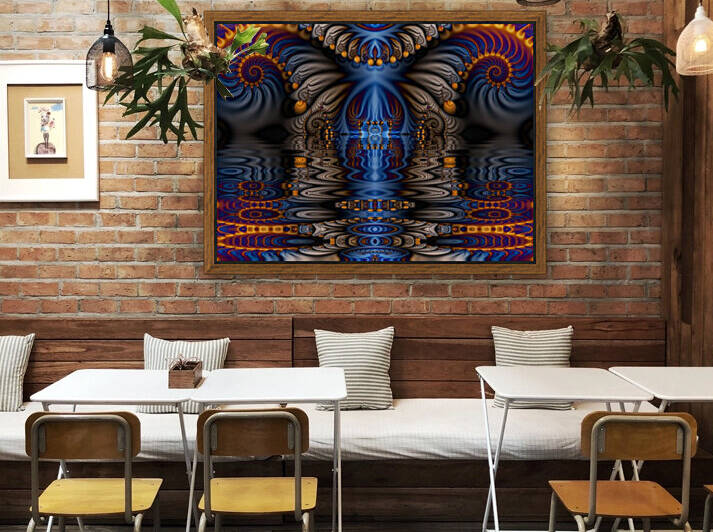 Blue Flame Reproduction