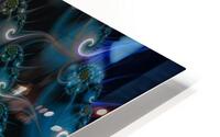 Space Flower HD Metal print