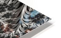 Silver Leaf HD Metal print