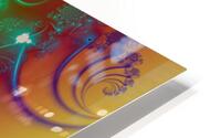 Mandelbrot lake HD Metal print