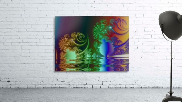 Mandelbrot lake Wall Preview