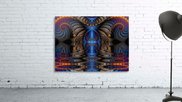 Blue Flame Wall Preview