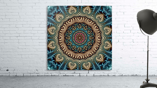 Mushroom Mandala Wall Preview
