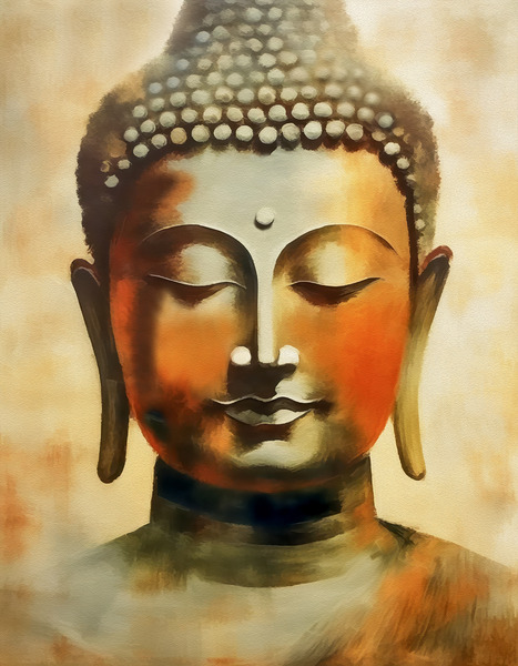 .Buddah Statue Digital Download