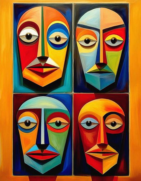 Faces in a Quandry Digital Download