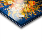 Not Sure About the Blue Wall Acrylic print