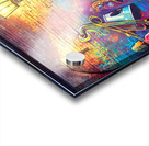 Graffiti Mural Making Music Acrylic print