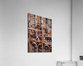 Rusty Iron Headboards Acrylic Print