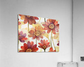 Abstract Flowers Acrylic Print