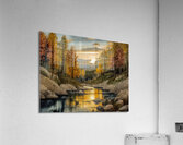 Evening in the Forest Acrylic Print