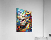 Daha the Friendly Dragon Acrylic Print