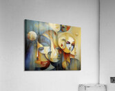 Faces Facing Every Which Way Acrylic Print