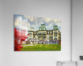 Blue Mountain Resort Shopping Acrylic Print