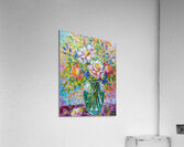 Painted flowers Acrylic Print