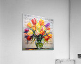 Parrot Tulips Acrylic Print