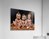 Muddy  Toddlers Acrylic Print