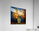 Not Sure About the Blue Wall Acrylic Print