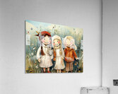 Little Friends Acrylic Print