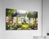 Flagstone Path to the Cottage Acrylic Print