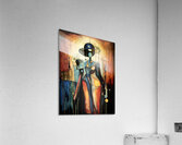 Tiny Head and Big Hat Acrylic Print