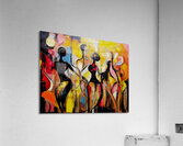 Lovers of Happy Dance Acrylic Print