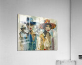 Modelling Hats Acrylic Print