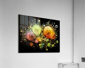 Jelly Fireworks Acrylic Print