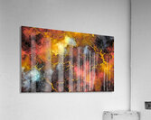Burning Marble Acrylic Print
