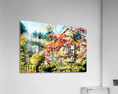 Cabbagetown House and Garden Acrylic Print