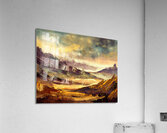 Dark Hills and Valleys Acrylic Print