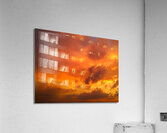 Orange Sky at Sunset Acrylic Print