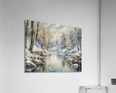Winter has Definitely Arrived Acrylic Print