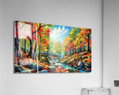 The Autum Colors of Maple Trees Acrylic Print