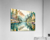 Colors of Clean and Fresh Acrylic Print