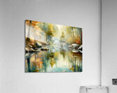 Woodland Reflection Acrylic Print